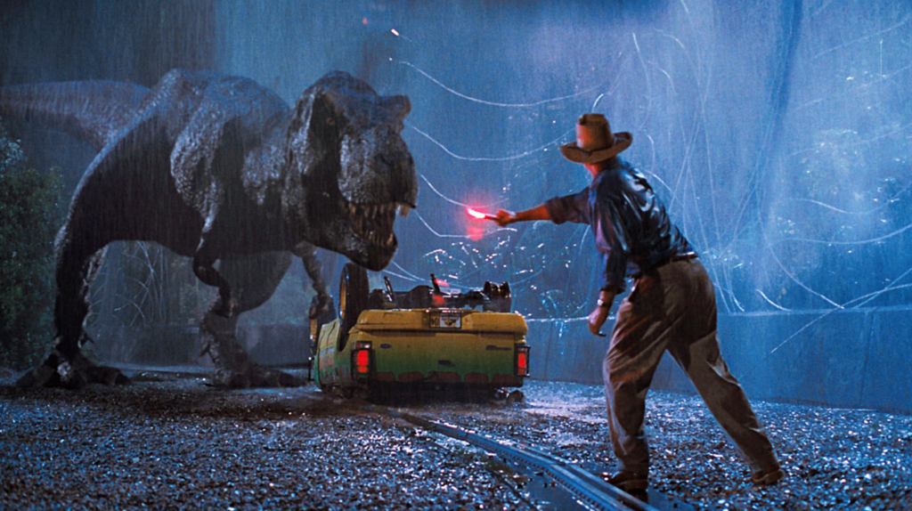 Sam Neill in Jurassic Park
