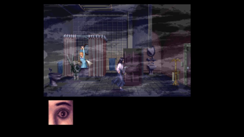 Clock Tower - Scissorman chases Jennifer