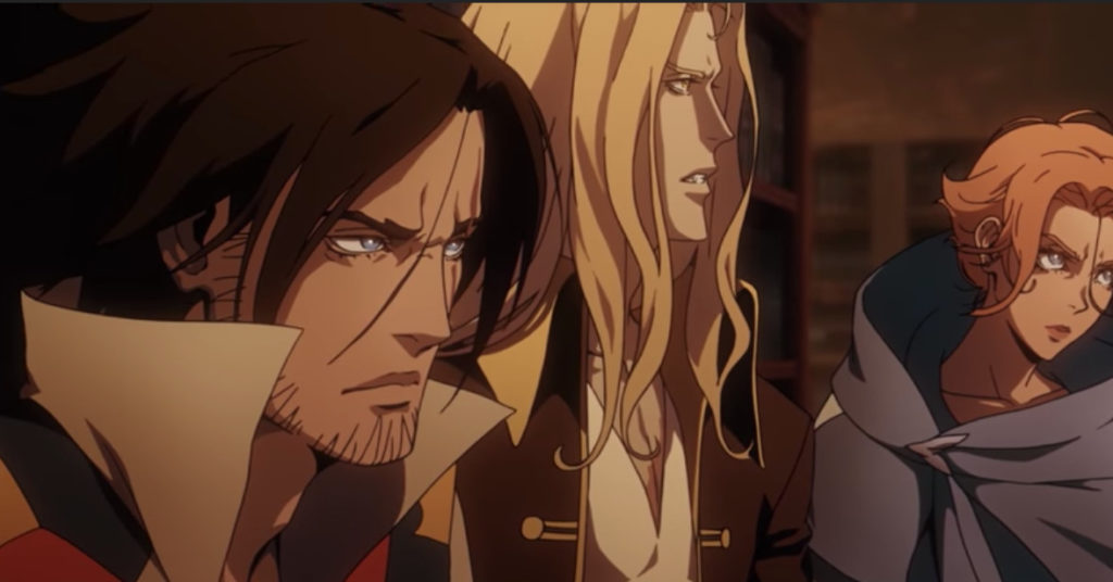 Castlevania Netflix Season 2 Netflix Castlevania Season 2 Trevor Alucard Sypha