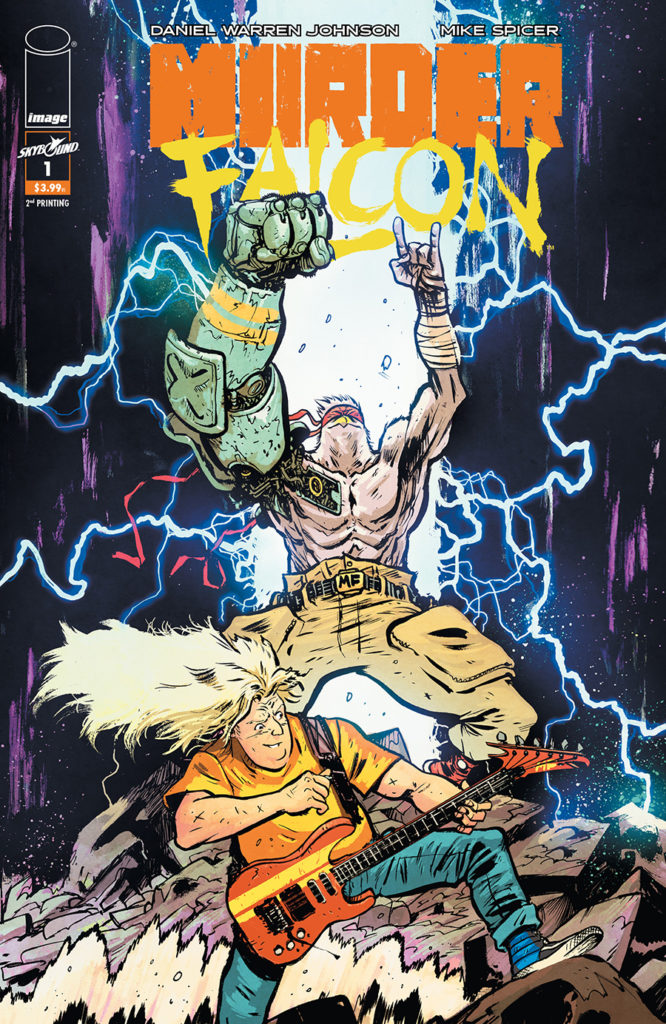 "Murder Falcon" #1 Cover Art