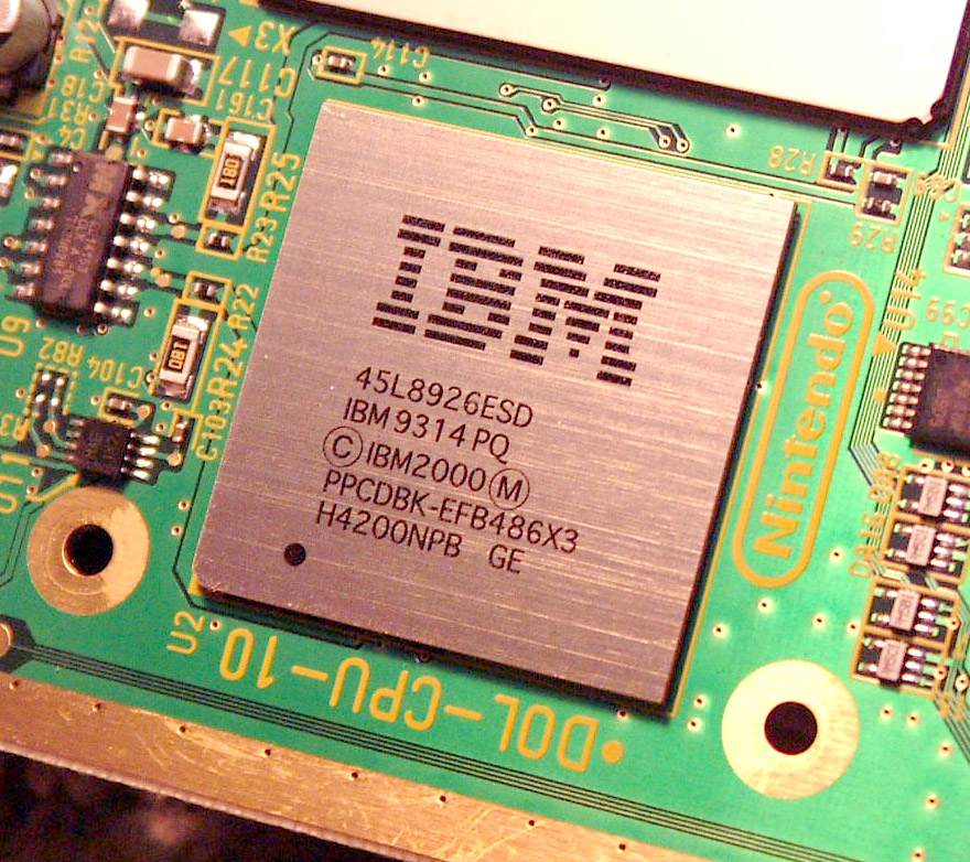 Gamecube microprocessor