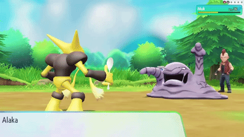 Alakazam vs Muk